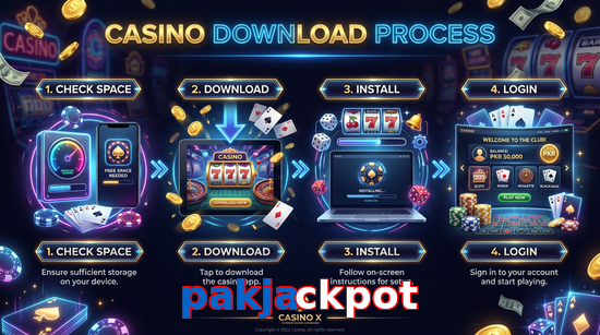 Game list for Pakjackpot download section