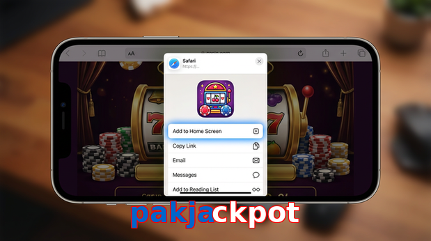 Game list for Pakjackpot ios section